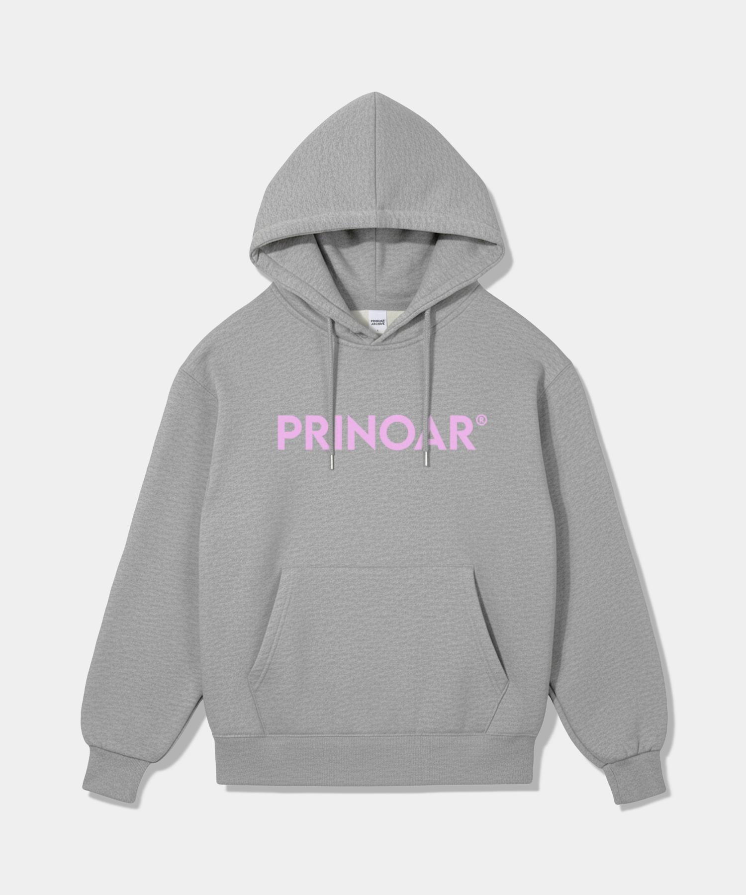 Preenor Logo Fleece Hoodie - Melange Melange/M