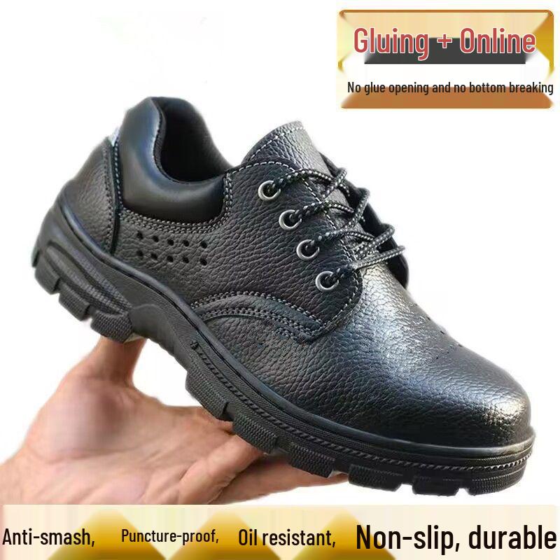 Wasserdichte Sicherheitsarbeitsschuhe mit Stahlkappe: Stoßfest, Durchstichfest, Rutschfest, Langlebig für Männer und Frauen