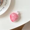 Three-Dimensional Fruit Strawberry Mobile Phone Airbag Bracket Back Sticker Retractable Lazy Desktop Bracket Watching Drama