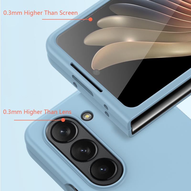For Samsung Galaxy Z Fold5 5G Hard PC Phone Case Rubberized Shock Absorption Defender Cover