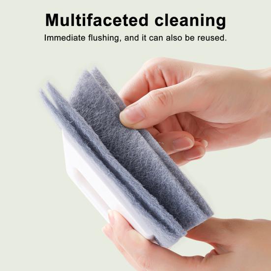 Cleaning Brush Ergonomic Design Deep Penetration Bristles Deep Crevice Cleaning Brush Wall Corners Keyboards Cleaning Tool