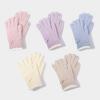 Women Winter Gloves Warm Touch Screen Gloves with Bow-Tie Sequins Knitted Thickened Gloves for Daily Outings Dating Party