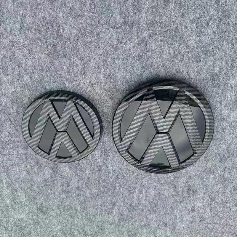 

Valve Stems Caps New Volkswagen VW Hub Caps 2pcs 138mm 110mm Replaced For Golf 7.5 MK7.5 2018 2019 2020 Car Front Bonnet Gr