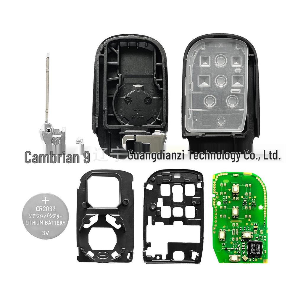 4-Button Remote Key for Honda CR-V Navigator (Model: KR5TP-4)
