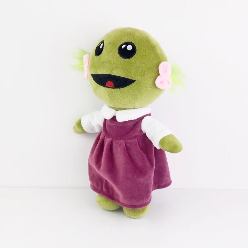 New Year’s Gift: Nanalan Mona Plush Green Alien Doll for Little Girls