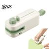 Magnetic Refrigerator Sealer 2 in 1 Mini Bag with Cutter Compact Handheld Portable Food Storage Tool Back Moisture-proof Heat Seal Machine