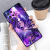 Genshin Raiden Shogun Phone Case Cover For Samsung Galaxy S24 S25 Ultra S21 S22 Ultra S10E Note 10 Plus Note 20 FE S23