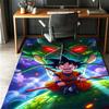 Tappeto con Motivo Dragon Ball, Tappetino da Interno/Esterno, per Picnic, Sala Giochi, Camera da Letto, Ufficio, Soggiorno, Tappeto per Arredamento Casa, Regalo di Compleanno