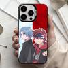 SK8 The Infinity L-Langa R-Reki Phone Case For iPhone17,16,15,14,13,12,11 Plus,Pro Max Black Candy Silver Phone Case