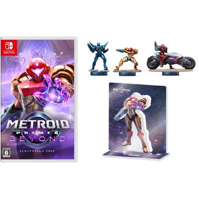 Metroid Prime 4 Beyond Switch amiibo Samus Viola Prime Bonus Support Acrylique Inclus - + Samus, Cyrax, & [Metroid 4] (Série métroïde) & (Samus)