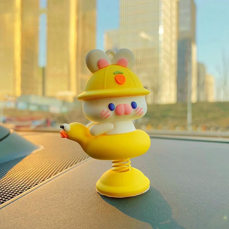 Anime Shaking Doll Car Interior Decoration Car Panel Dashboard Decoration Pvc Car Ornament Doll Auto Interior Accessories Gift