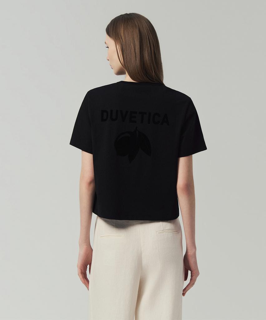 DUVETICA Tourci (Black) (Women'S Short Sleeve T-Shirt)