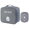 2 Pcs Large Capacity Emergency Bag Waterproof First Aids Organizers Portable Caregivers Bag Travel Medicine Storage Bag