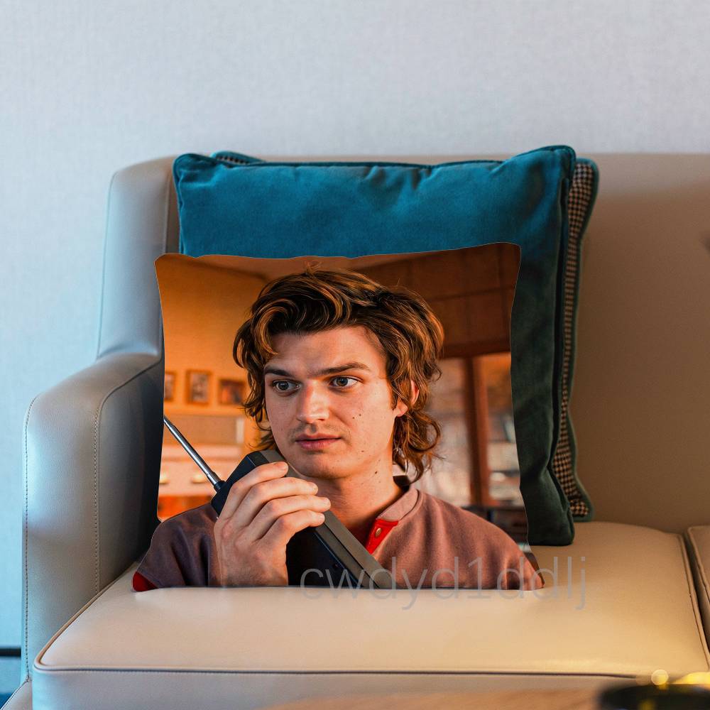 JJoe KKeery Djo Steve Harrington ST Cushion Cover Pillow Cover Decor Pillowcase Printed Cushion Case For Couch