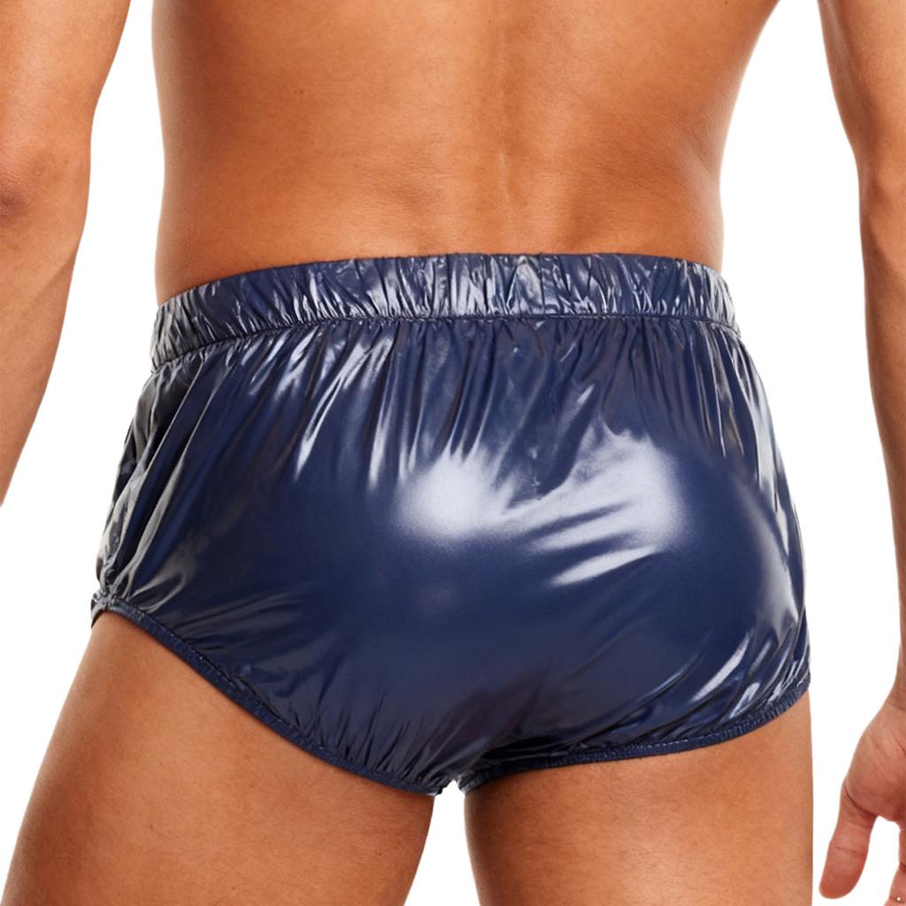 S-3XL Men‘s Waterproof Incontinence Underwear: Side Snap Button & Tear-Away Design, Washable Protective Cover for Elderly Care
