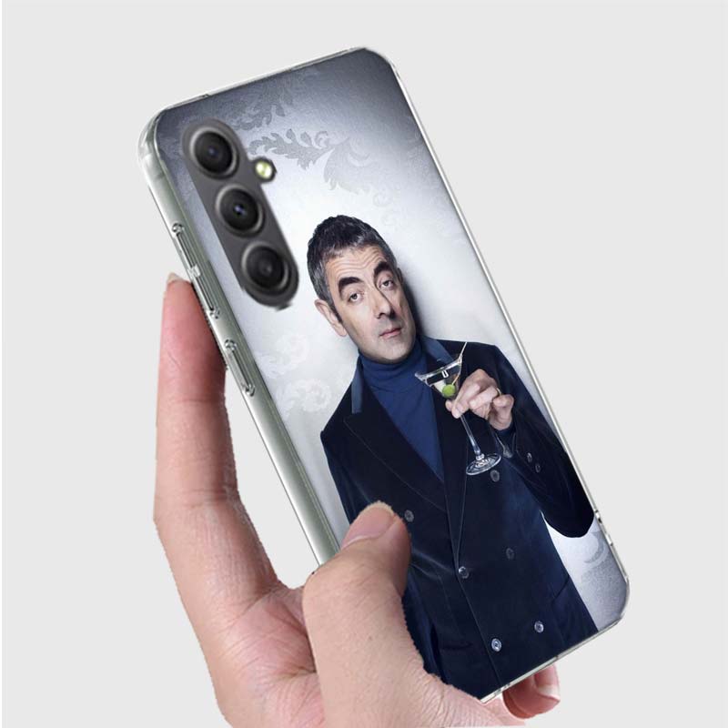 Funny Mr B-BeanS Phone Case for Samsung A16 A26 A36 A56 A17 A37 A57 A07 A06 A02S A03 A04S A05S Galaxy Note 20 10 A50S A71 A51 A3