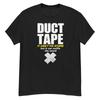Duct Tape T Shirt Funny Sarcastic Blue Collar Mechanic For Him Vintage Washed Graphic Breathable Soft Stylish Designer Clothes