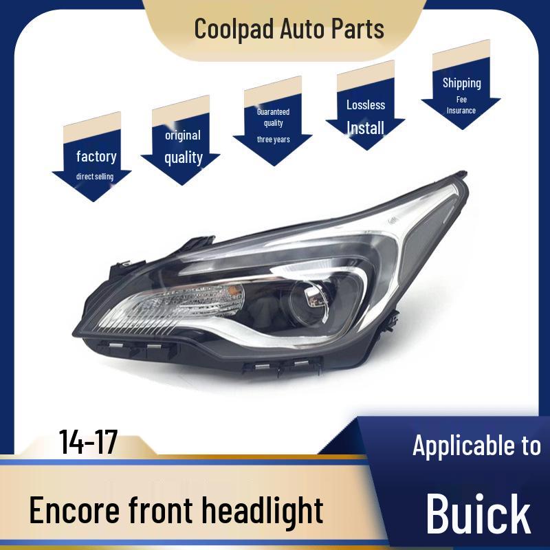 

14-17 Buick Envision Headlight Assembly: Standard Halogen & Premium Xenon Options Premium, Passenger Halogen