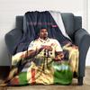 Urban Style Portrait Blankets Flannel Printed Breathable Warm Throw Blanket for Home Office Bedspreads 0708a71