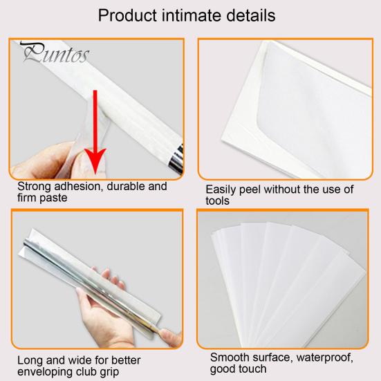 13 ks Profesionální páska na golfovou rukojeť Silné lepidlo Přelepování Proužky golfových holí Pevná lepicí páska Nálepky na golfové hole Balicí papír