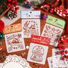 Christmas Stencils For Crafts Reusable Christmas Tree Stencil Hollow Drawing Stencils Educational Holiday Stencils Christmas