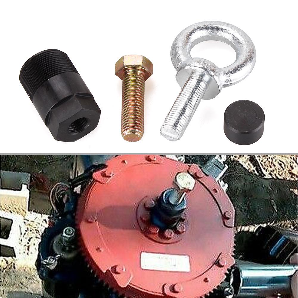 Mercury Mariner Flywheel Puller Kit: Includes Puller 91-849154T1, Lifting Ring 91-90455-1, and Screw Kit.