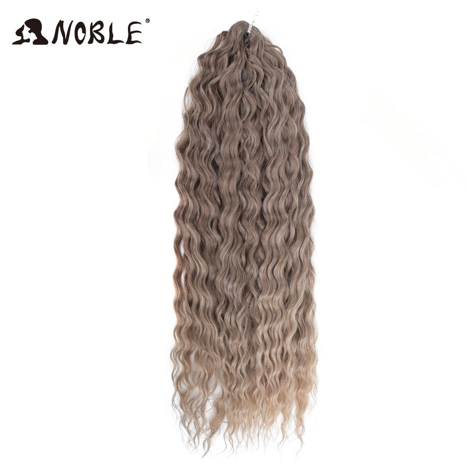 

Noble Crochet Hair Curl Hair Water Wave 24Inch 300g Ombre Blonde Twist Crochet Hair Braid Hair Deep Wave Braiding Hair Extension (as the picture,24inches-300g)