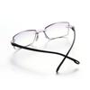 Care Fashion Rimless Blue Light Blocking Ultralight Diamond-cut Presbyopia Eyeglasses Progressive Multifocal Reading Glasses