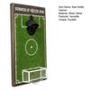 Football Field Beer Bottle Opener Wall Mounted Beer Cap Remover Wooden Soccer Field Sign for Bar Kitchen Game Room Unique Gift for Football Lovers