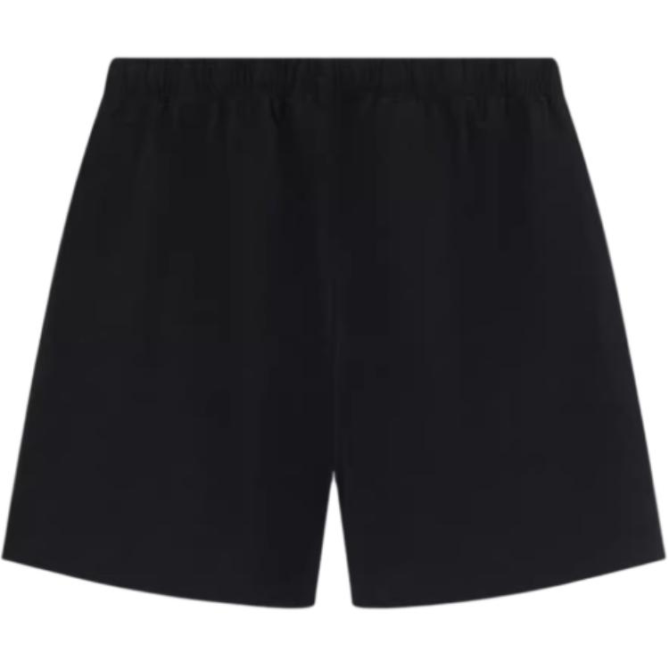 Fear of God Essentials SS25 Oxford Soccer Shorts Men Shorts Jet-Black 160SP254600F
