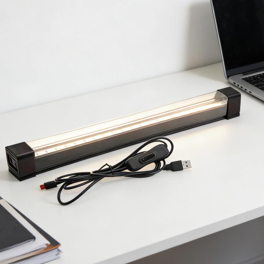 UV Light Bar 9W Magnetic Portable Fluorescent Lamp UV Lamp Bar Black Lights For Bedroom For Home Club Living Room Bedroom Wall