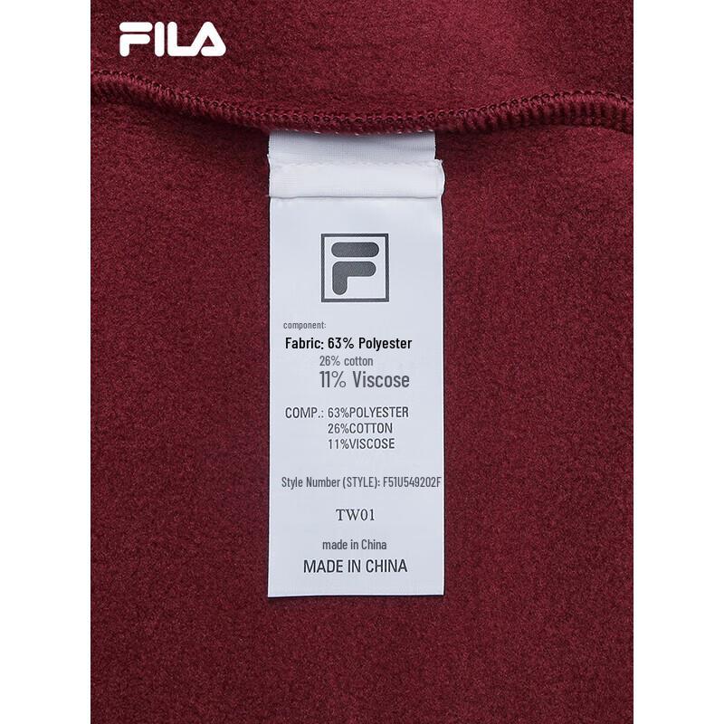 FILA Unisex Casual Pullover Sweatshirt