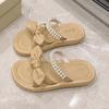 Fairy wind platform slippers female outer wear summer 2025 new small two wear French fashion muffin Roman shoes