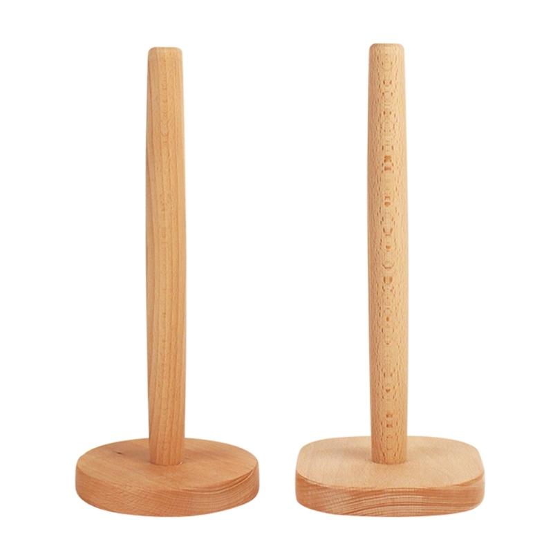 Multifunctional Sturdy Wood Tissue Roll Storage Holder with Elegant Designs and Animal Figures Portable for Daily Use