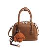 Retro fashion armpit bag women's new Maillard bowling bag new trend literary and casual shoulder bag
