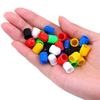 100 Piezas/Lote Tapones para Válvulas de Neumáticos de Bicicleta, Plástico Schrader Válvula Multicolores Tapas Antipolvo para Válvulas de Neumáticos de Bicicleta
