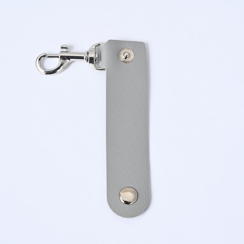 Wear Resistant PU Leather Keychain Anti-Lost Simple Fashion Premium Car Key Strap for Men Women Daily Use