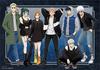 Jujutsu Kaisen Fabric Poster Outing Version -