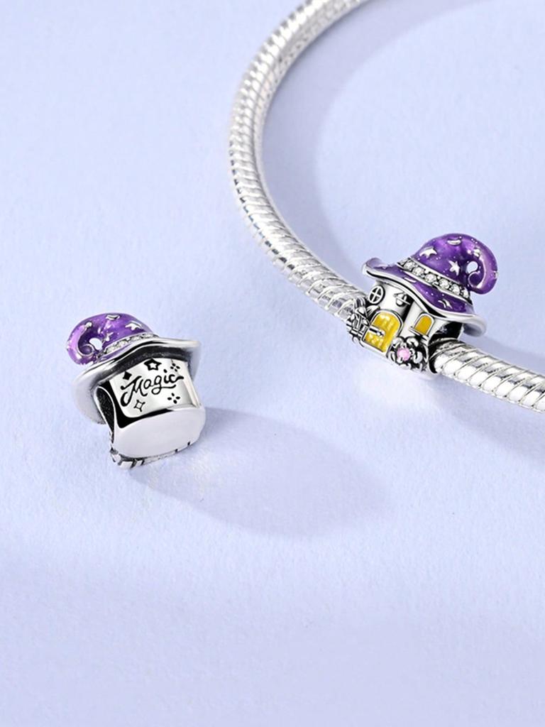 Charms Plata Cute Little Monster Beads Charm Copper Plated Fit Charms Copperoriginal Bracelet For Jewelry Making Diy Charm