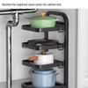 Multi-functional Kitchen Storage Rack