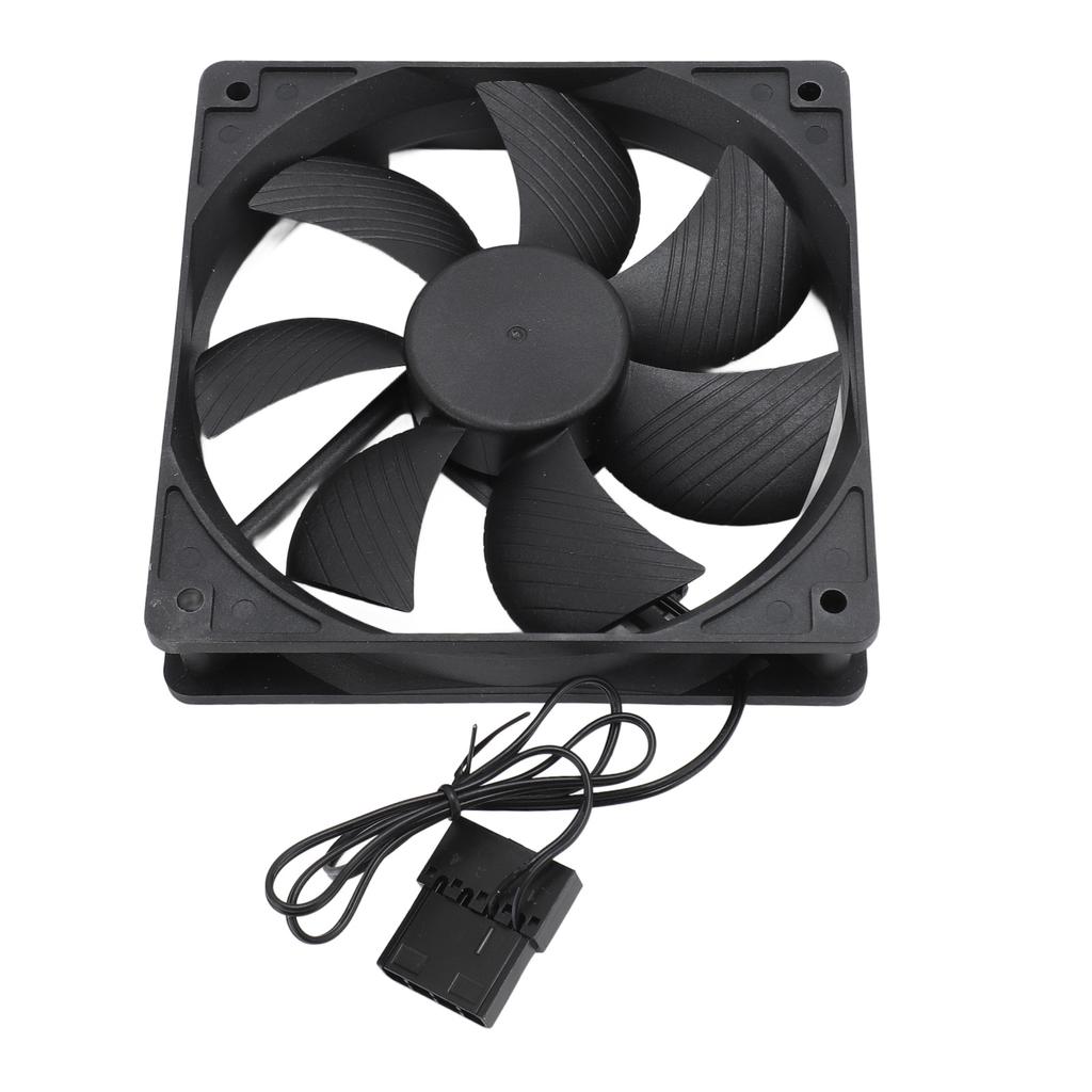 Computer Case Fans 120x120x25mm High Accuracy Dual Ball Bearing PC Exhaust Cooling Fan 3000RPM 2pin Case Cooler Fan