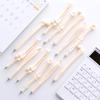 5pcs Creative Bone Ballpoint Pen Boned Pens Blue Color Writing Stationery Gift School Supplies A6082