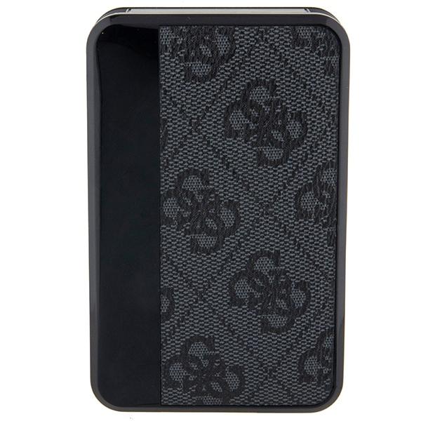 Guess Powerbank 18W Gupb10Dp4Gegk10000Mah Czarny/Black 4G Leather Metal Logo