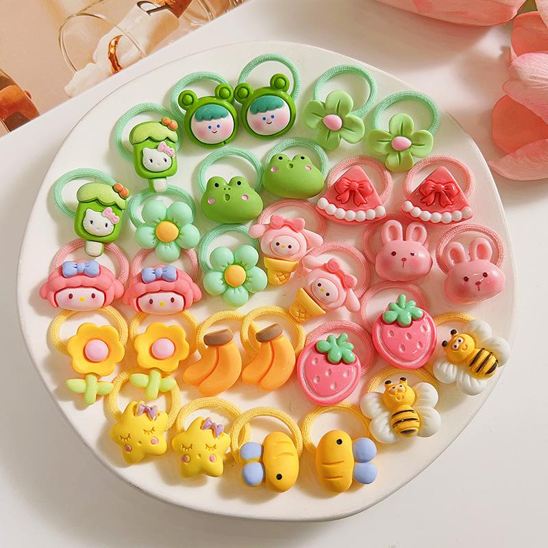 Baby & Toddler Elastic Hair Ties - No Damage Hair Accessories for Infants & Little Girls
