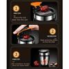 304 Stainless Steel Red Dates Slicer Clear Container Vegetable Chopper  Cooking Preparation