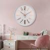 12-inch Hot Stamping Digital Wall Clock, Light Luxury, Simple, Modern Living Room Home, Fashionable Silent Golden Clock