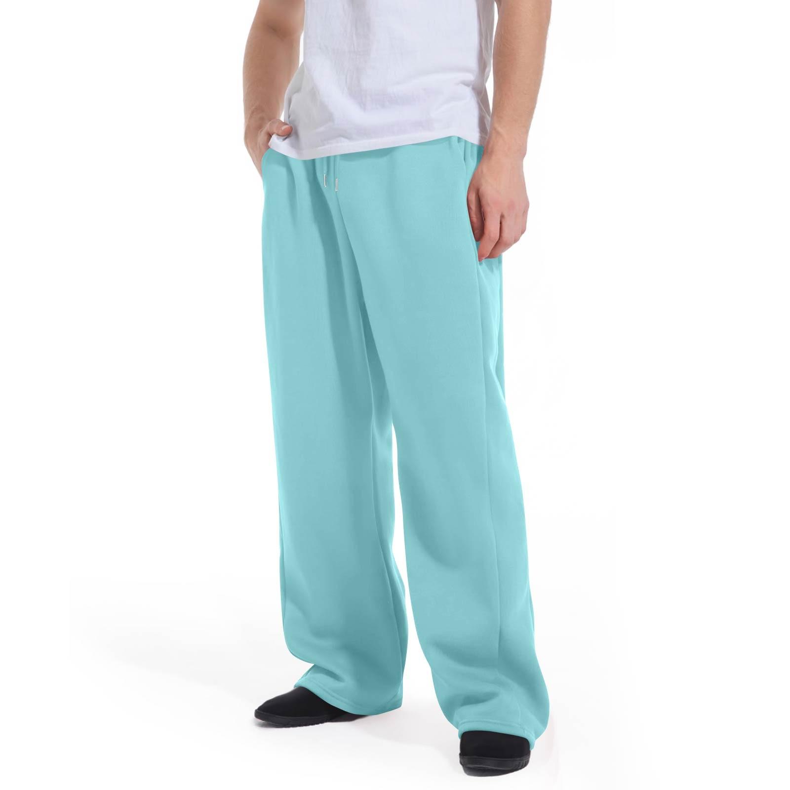 

Men s Loose Casual Sweatpants Elastic Waist Drawstring Sports Pants L