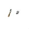 Elegant African Lady Sculpture with Dog Paw Motif Lightweight Decorative Figurine And Stylish Tissue