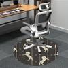 1pc Horse Pattern Office Round Area Rug, Under Office Chairs Bedroom Living Room Home Decor, Room Deco