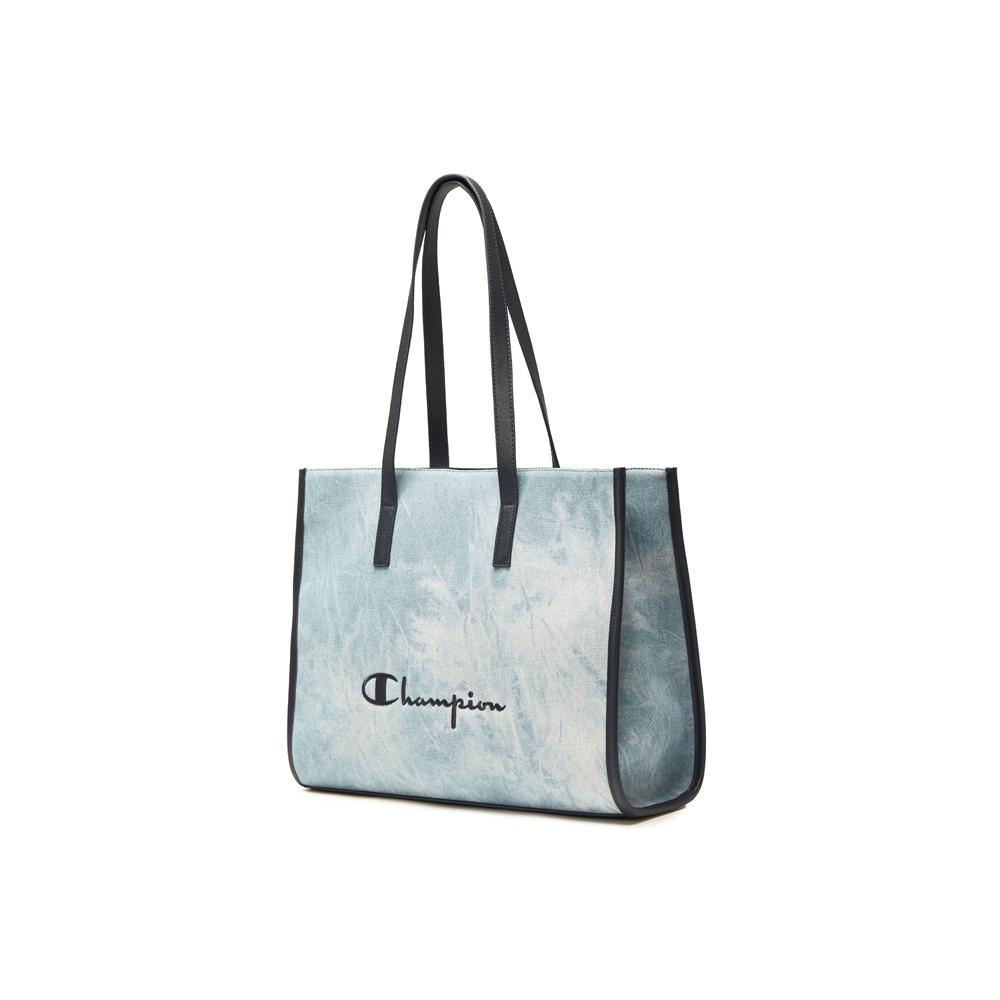 Champion Rectangle Tote Bag L Ss26 Fashion Versatile Trendy Daily Commuting Fabric Splicing Artificial Leather Shoulder Bag Regular U6AACPU83